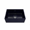 Bocchi Contempo Farmhouse Apron Front Fireclay 27 in. Single Bowl Kitchen Sink in Sapphire Blue 1356-010-0120